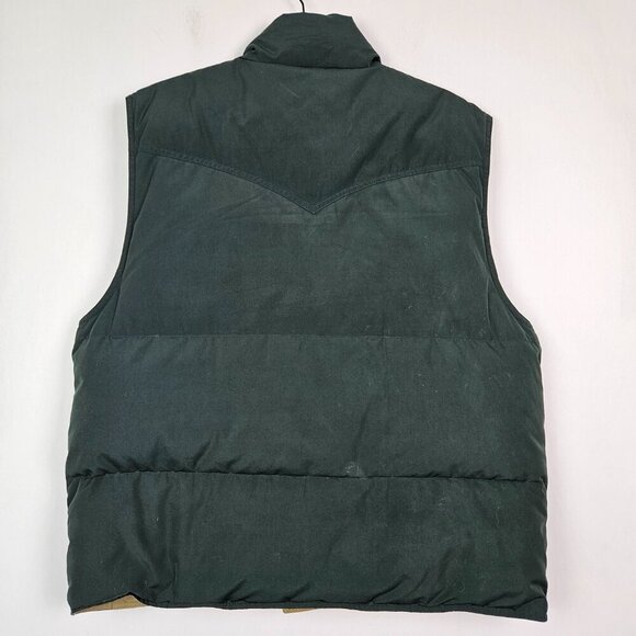 POLO Ralph Lauren Reversible Down Vest Hunter Green/Tan L - Picture 6 of 11